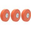 CHKEYS Nastro adesivo da hockey, largo 2,5 cm, multiuso, per lacrosse, baseball, bastoncini da badminton, barre per trazioni, attrezzi da giardinaggio, palestra (2-5 rotoli) (3, arancione)