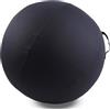 WTZHHK Copertura per Sedia con Palla per Esercizi da 65 cm, Copertura per Palla per Pilates Yoga, Copertura per Palla per Gravidanza, Copertura per Sedile per Palla di Equilibrio(Material:Dark Gray)