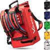Valkental - Borsa da Bici Multifunzione 3 in 1: Portabagagli, Zaino e Tracolla - Materiale Impermeabile con Catarifrangenti - Ideale per Ciclismo Urbano - Design Sostenibile e Sicuro