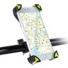 SKYEE Supporto Bici Smartphone, SKYEE Porta Cellulare Bici per MTB Ultra Stabile 4 Angoli Bloccati Universale Supporto Bicicletta Ciclismo per Manubrio per iPhone 8, Samsung S9 Smartphone - Nero/Verde