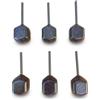Generico Kit 6 Piombi da Pesca CUBO in Line Pear Square Piombo Carp Carpa Pesca a Fondo Lago Fiume PM Fishing Bombette PVA in Linea 55-120 gr Carpfishing (6pz da 100 Grammi)