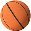Generic Palloni da basket silenziosi in schiuma per allenamento indoor, palloni da basket senza rumore per allenamento al chiuso per palleggi silenziosi per gli amanti del basket, taglia (Orange1, One Size)
