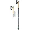 Leki Bastoncini da Sci Bernina FX Carbon, Midnight Blue-Darkblue-Mint, 100-120cm