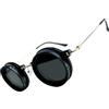 Generic Occhiali da sole regolabili | Occhiali da sole polarizzati arrotondati | Occhiali da sole polarizzati regolabili a 9 marce | Accessori multifunzionali da donna per guida, pesca, uomini e donne, sport