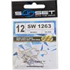 ARMERIAONLINE SINCE 1999 Ami da Pesca Amo Taglia da 2 a 12 Bracciolo Spigola Orata Lago Mare Surfcasting Esca Kit Amo con Occhiello Varie Misure Trota Lago Mare Surfcasting Pescare (Pz15 Size 8)