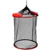 Cpolebev Cesto da Pesca Galleggiante, Cesto da Pesca Pieghevole, Cesto da Pesca Galleggiante Portatile, Sacca Porta Pesci in Rete, Protezione Galleggiante per Pesci, Rete da Pesca Marina 25 * 30cm