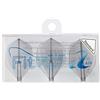 Cosmo Darts Fit Flight (Air) - Alette standard per freccette, confezione da 3, colore: fumo