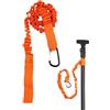 Generico Kayak Paddle Rope, cordone Kayak, Cincolo ad arrototazione a, a Canna Portatile Leggera per Gli Amici di Famiglia colleghi Kayak e pagaie