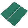 U/ D Kit di 2 toppe di riparazione in tela per tenda da campeggio tenda da sole telo impermeabile autoadesivo riparare nastri di riparazione (verde)