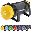 MSPORTS PowerBag Premium | Equilibrio Forza Flessibilità Coordinazione | 5kg / 10kg / 15kg / 20kg / 25kg / 30kg | Colori diversi (PowerBag Premium | Equilibrio Forza Flessibilità Coordinazione | 15kg | Verde)