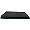 Z.M.C ZMC Piastra grill 45 x 24 x 2 cm, griglia per fornello a gas a 2 fuochi, con rivestimento antiaderente ideale per campeggio, barbecue a gas