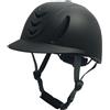 Colcolo Casco da Equitazione Starter Cappello da Equitazione Trendy per Cavalieri Cappelli Ultraleggeri Regolabili per Bambini Cappello da Equitazione, Completamente Nero