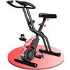 CURSOR FITNESS CURSOR cyclette da casa pieghevole Ergometer, cyclette pieghevole 5-in-1 con Resistenza Magnetica a 16 Livelli, cyclette per casa Bici da Camera con Sedile Comodo, Massimo 136kg