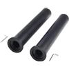 Hasaller Set di 2 manicotti adattatori per bilanciere, per convertire dischi da 2,5 cm a 5,1 cm, ideali per uso fitness (30 cm)