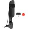 JISADER Timone per Kayak, timone per Canoa, timone per Moto d'Acqua con Fissaggio dell'attrezzatura, Coda per Barca da Pesca, Kayak da Mare, Canoa, Nave,