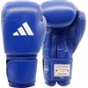 Adidas AIBA Boxing Gloves, Guantoni da Boxe Unisex-Adulto, Blu, 340 g