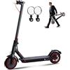 PLAYBIK 8.5 Pollici Monopattino Elettrico per Adulti - Autonomia 25 km/h, Batteria 10AH, Monopattino Elettrici Pieghevole con Capacità di Carico Massima di 120 kg, 3 Impostazioni di Velocità