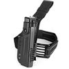 Gexgune Holster tattico militare G1ock Holster Goccia destra coscia Lock fondina pistola per G1ock 17 18 19 22 (2 colori opzionali)