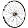 Taylor-Wheels 28 Zoll Vorderrad Zac2000 Hohlkammerfelge geöst Shimano Nabendynamo DH-C3000 schwarz