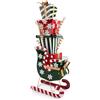 Andrea Bizzotto Decorazione Slitta Astra con Regali Rosso H153 cm