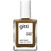gitti no. 040 Smalto per unghie 15 ml Mustard Leaf