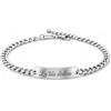 Vero Bijoux Bracciale cuore personalizzato con incisione Nome Data - Bracciale donna in Acciaio Inossidabile - Waterproof - Made in Italy - Incisione laser permanente