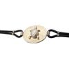 Cozzi Gioielli Tartaruga : Braccialetto in Argento 925 e Caucciù - Bracciale con Testuggine - Rettile