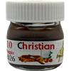 Np-Italia Barattolino Crema Spalmabile Personalizzata con Nome, Confezione da 1 Barattolino da 25 Grammi