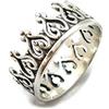 Empress Jewelry Anello in argento solido 925 Corona R001927 Empressjewelle35