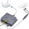 XLTTYWL® Iniettore e Splitter PoE 150W 9-36V per Starlink Mini 12V/24V