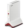 FRITZ! Ripetitore AVM FRITZ! 6000, ripetitore WiFi 6 con tre unità radio: 5 GHz (2 x fino a 2.400 Mbit/s), 2,4 GHz (fino a 1.200 Mbit/s), 2.5 Gigabit LAN, versione in lingua tedesca