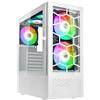 Kolink Observatory MX Glass ARGB Midi Tower Case - white
