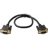 System-S D Sub15 Cavo 50cm HD VGA 15 pin maschio a maschio DB15 adattatore