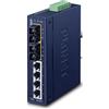 Planet ISW-621T Switch di Rete No gestito L2 Fast Ethernet (10/100) Nero