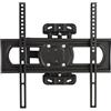 Link LKBR58 Staffa a Muro per TV da 32 a 55 Fino a 40 kg - Compatibile VESA 75x75, 400x400 - Orientamento Verticale e Orizzontale - Estensione 77-320 mm - Supporto in Acciaio con 3 Snodi - Nero