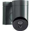 Somfy 2401563 Telecamera da Esterno Wi-Fi con Sirena Incorporata, 1080P Full HD, Nero