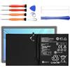 VUXYIT HB299418ECW - Batteria di ricambio compatibile con Huawei Mediapad M6 & M5 & M5 Lite 10.1 & M5 Pro 10 con kit di attrezzi di riparazione