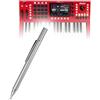 BoxWave Penna stilo compatibile con Akai MPC Key 37, pennino capacitivo FineTouch, penna stilo super precisa, argento metallizzato