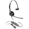 Poly - EncorePro 515-M USB-A and USB-C USB headset (Plantronics) - Optimized for Teams - Hold & Call Answer Buttons - Works with Avaya, Genesys, & Cisco Call Center Platforms - Single Ear/Mono