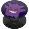 PopSockets: PopGrip - Supporto e Impugnatura per Telefoni Cellulari e Tablet con un Top Intercambiabile - Pokémon - Glow-in-the-Dark Gengar Enamel