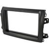 Audioproject A461 - Mascherina autoradio 2 DIN compatibile per Fiat Ducato serie 8 dal 2021 doppio DIN per radio auto, colore nero