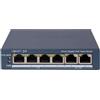 Hikvision SMART MANAGED, 4 GIGABIT RJ45 POE PORTS, 2 GIGABIT