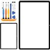 AGCUT Schermo di Ricambio per Lenovo Tab M11 TB330FU Vetro Anteriore per Lenovo Tab M11 TB330FU 11 Pollici Vetro Pannello Schermo di Ricambio con Kit di Riparazione (Nero, Non Schermo LCD, Non Touchscreen)