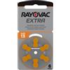 Rayovac Batterie per Apparecchi Acustici, 13 Arancio