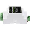 Waveshare RS485 to RJ45 Ethernet Converter Module (C), Industrial Rail-Mount RS485 Serial Server with Electrical Isolation, TCP/IP to Serial Module, 10/100M Auto-Negotiation RJ45 Connector