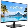 Yashi MONITOR LED SERIE MATRIX VA DA 24 FULL HD MULTIMEDIALE 120HZ 1MS