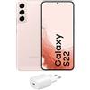 Samsung Smartphone Samsung Galaxy S22 Oro rosa 256 GB 6,1'