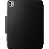 NOMAD Modern Leather Folio | per iPad Pro | Custodia in vera pelle con cornice in fibra di vetro | adatta per iPad Pro 11 M4 (2024) | Black