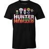 cotton division T - Camicia da Uomo, Nero, S