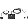 ATEN CONMUTADOR USB US224-AT COMPARTE 4 USB EN 2 COMPUTADORAS USB2.0